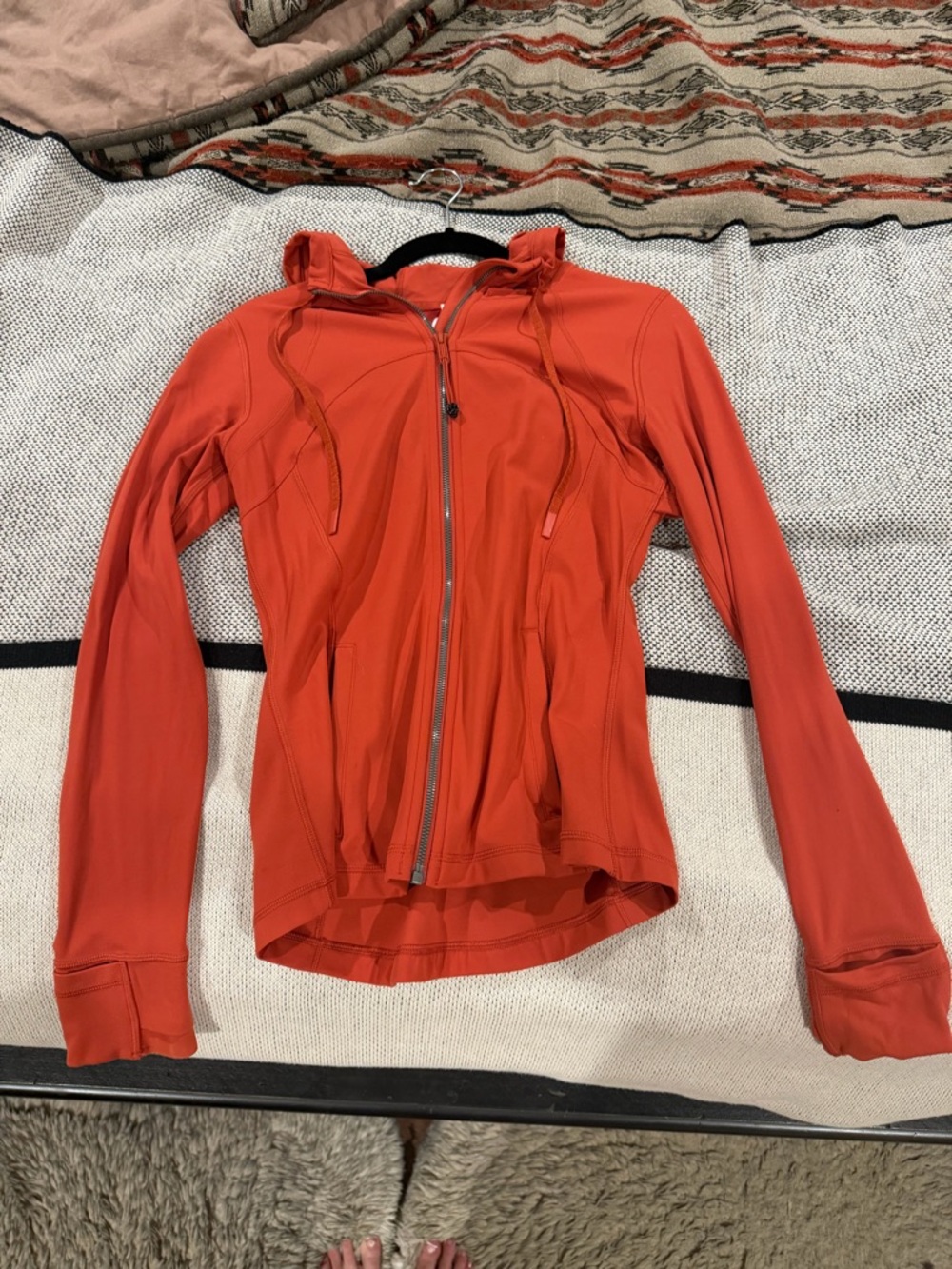 lululemon athletica Women's Lightweight Hoodie in Orange